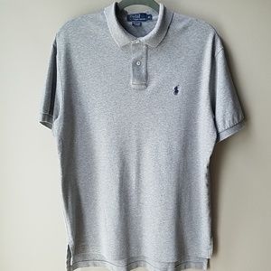 Polo by Ralph Lauren gray interlock polo